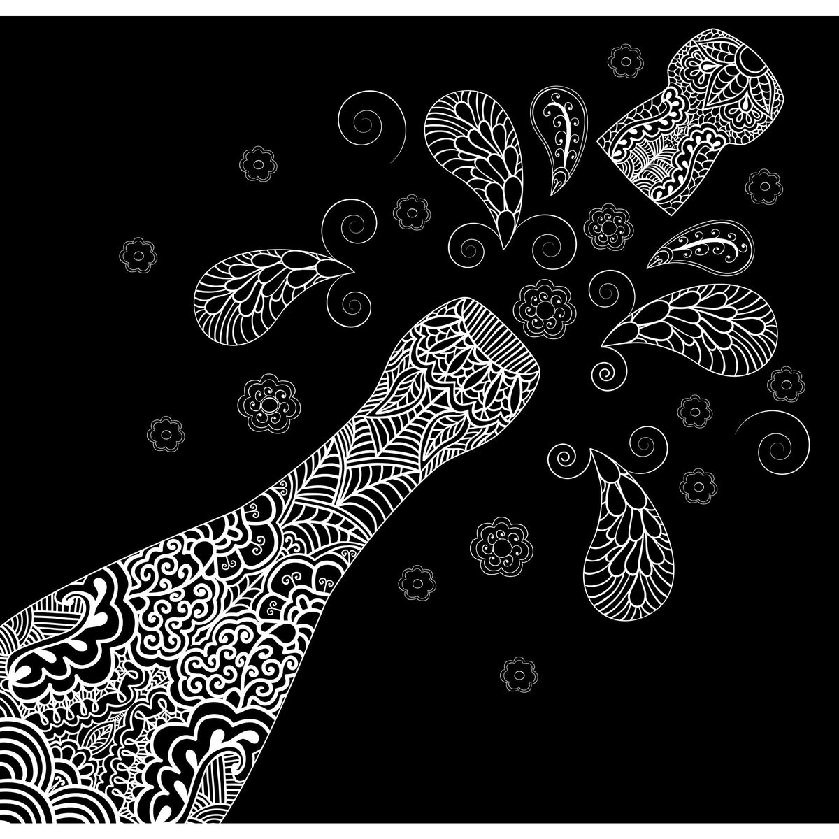 COLORING BOOK BACK IN BLACK