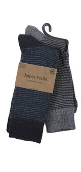 Calcetines de bota gruesos para hombre, 2 pares