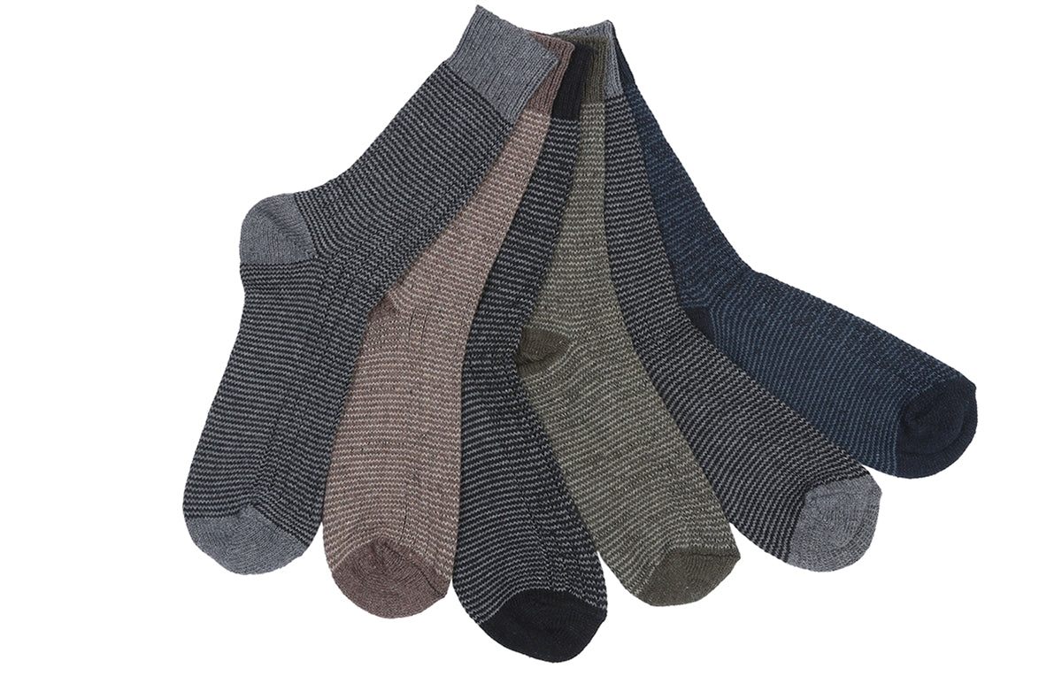 Calcetines de bota gruesos para hombre, 2 pares