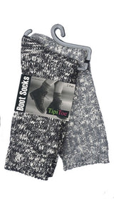 Calcetines de lana para botas para mujer (paquete de 2)