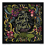 DELUXE COLORING BOOK CHALK STYLE BOTANICALS