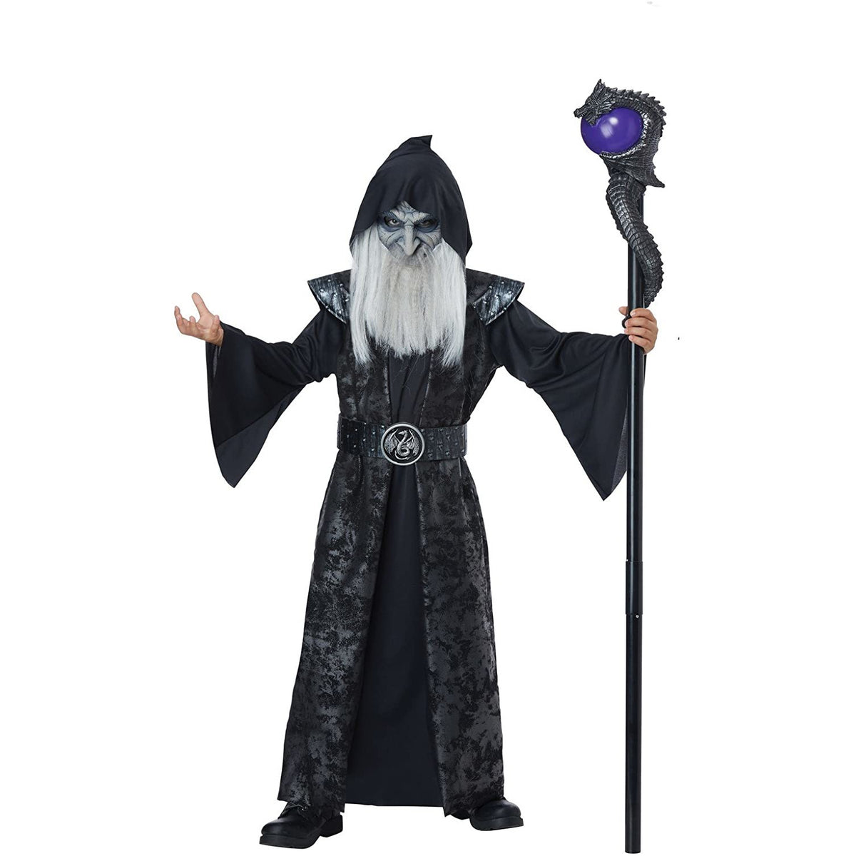 DISFRAZ DE MAGO OSCURO PARA NIÑO