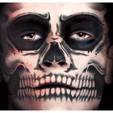 Tatuajes faciales Cráneo