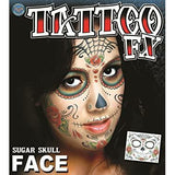 Face tattoos Sugar skull