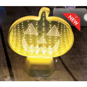 ESPEJO INFINITO LED DE CALABAZA