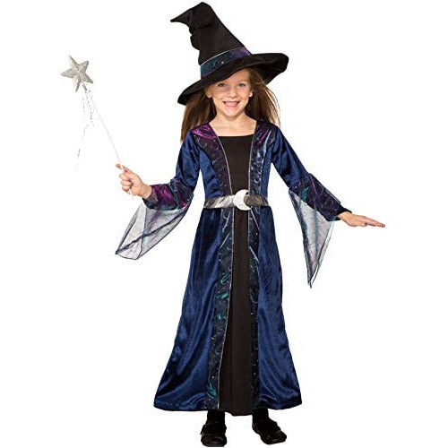 DISFRAZ DE BRUJA CELESTIAL PARA NIÑA