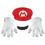 KIT DE ACCESORIOS PARA ADULTO DE MARIO
