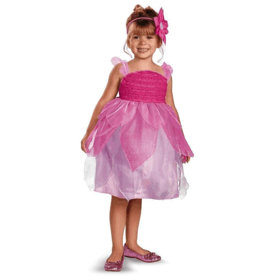 DISFRAZ DE PRINCESA EN FLOR PARA NIÑA