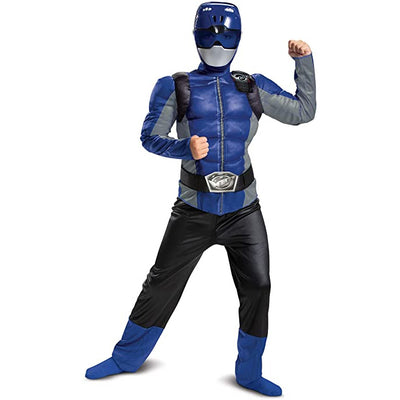 DISFRAZ DE POWER RANGER AZUL PARA NIÑO