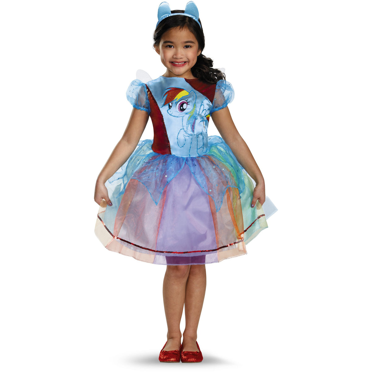 DISFRAZ DE NIÑA RAINBOW DASH DE MY LITTLE PONY