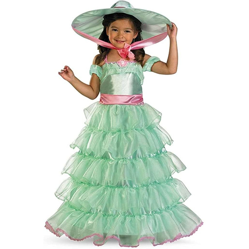 DISFRAZ DE NIÑA SUREÑA ELEGANTE