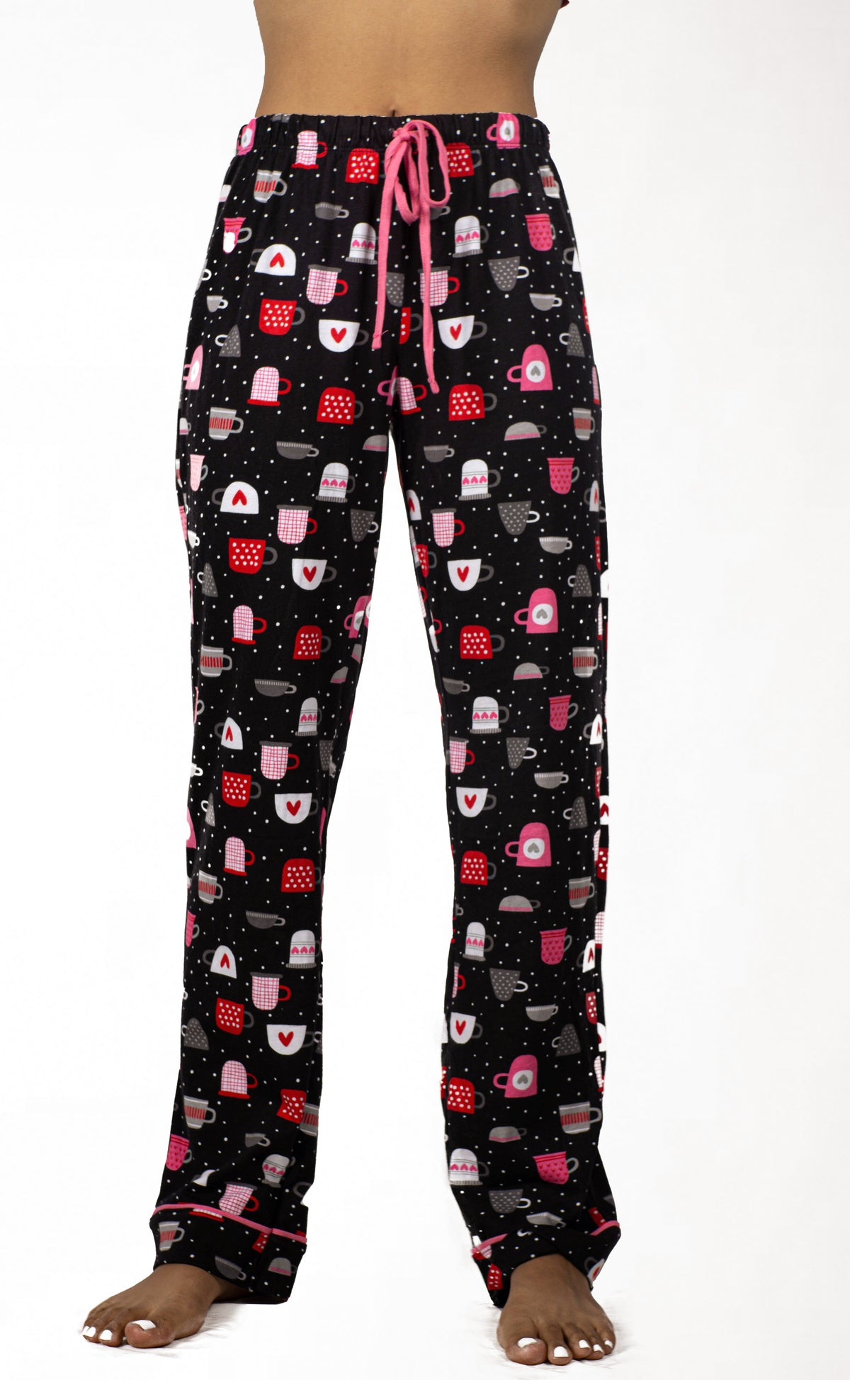 Pantalón negro independiente con copas