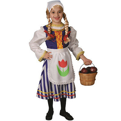 DISFRAZ DE NIÑA HOLANDESA