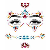 Day of the Dead Skeleton Face Jewels