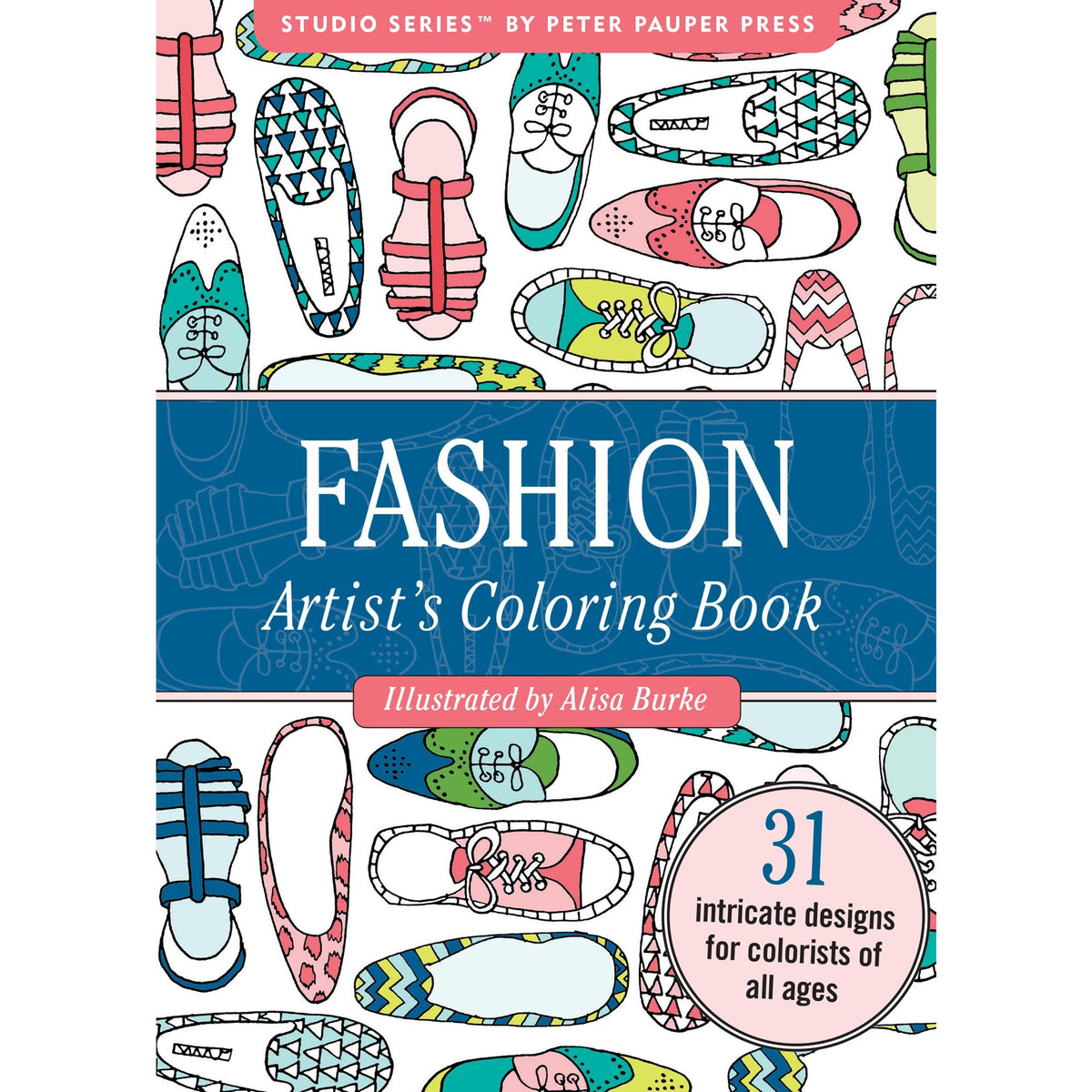 LIBRO PARA COLOREAR DE MODA 5" X 7"