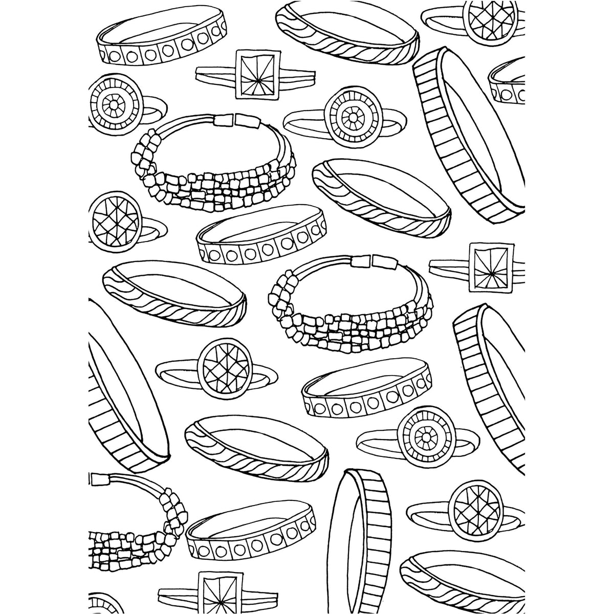 LIBRO PARA COLOREAR DE MODA 5" X 7"