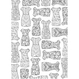 LIBRO PARA COLOREAR DE MODA 5" X 7"