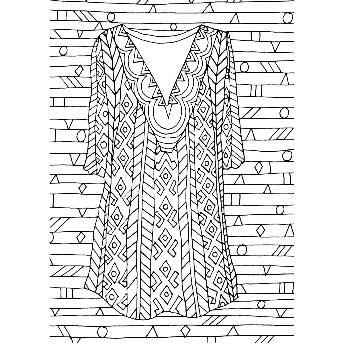 LIBRO PARA COLOREAR DE MODA 5" X 7"