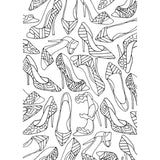LIBRO PARA COLOREAR DE MODA 5" X 7"