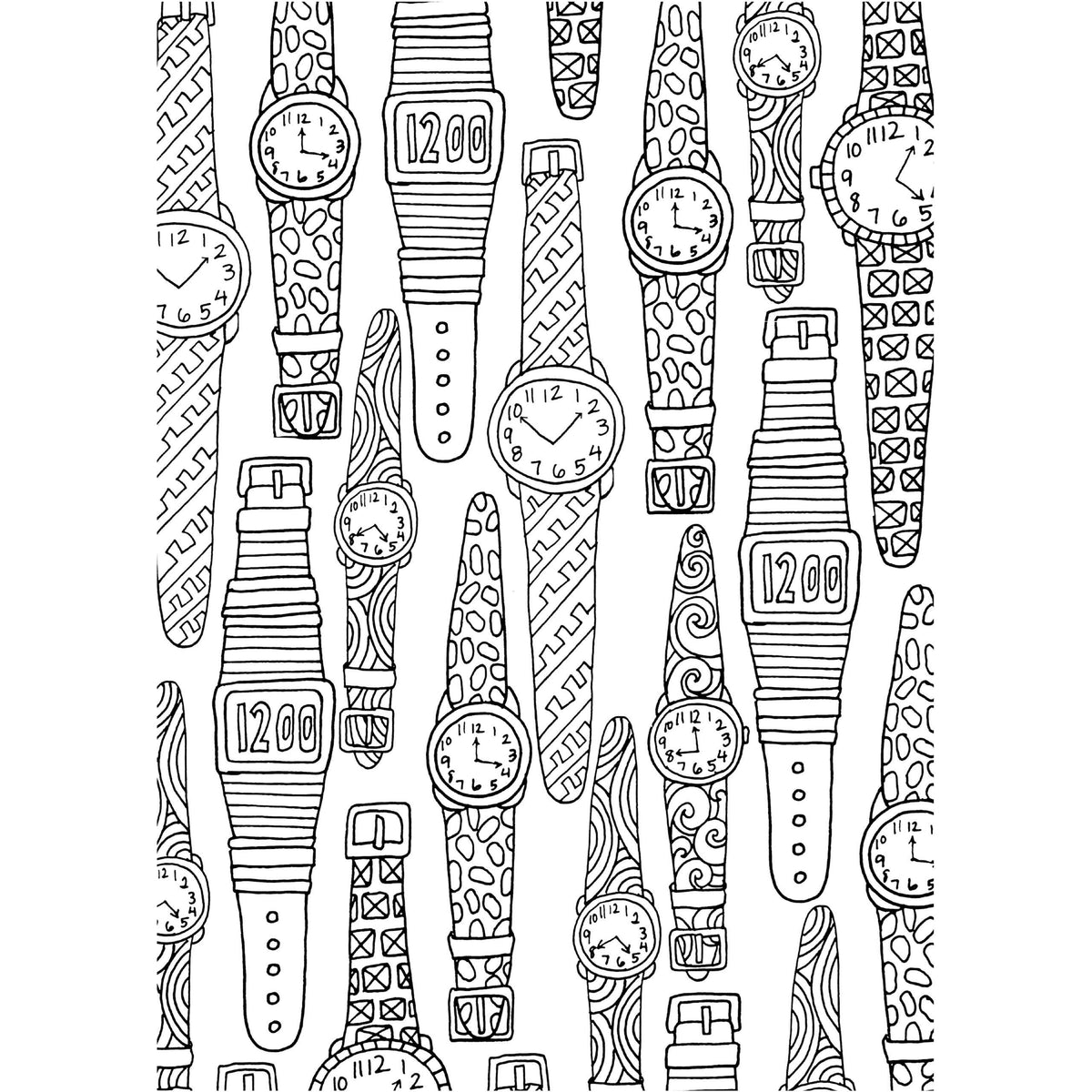 LIBRO PARA COLOREAR DE MODA 5" X 7"