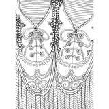 LIBRO PARA COLOREAR DE MODA 5" X 7"