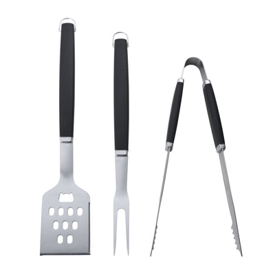 JUEGO DE HERRAMIENTAS PARA BARBACOA DE 3 PIEZAS