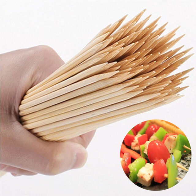 BROCHETAS DE BAMBÚ DE 8 PULGADAS