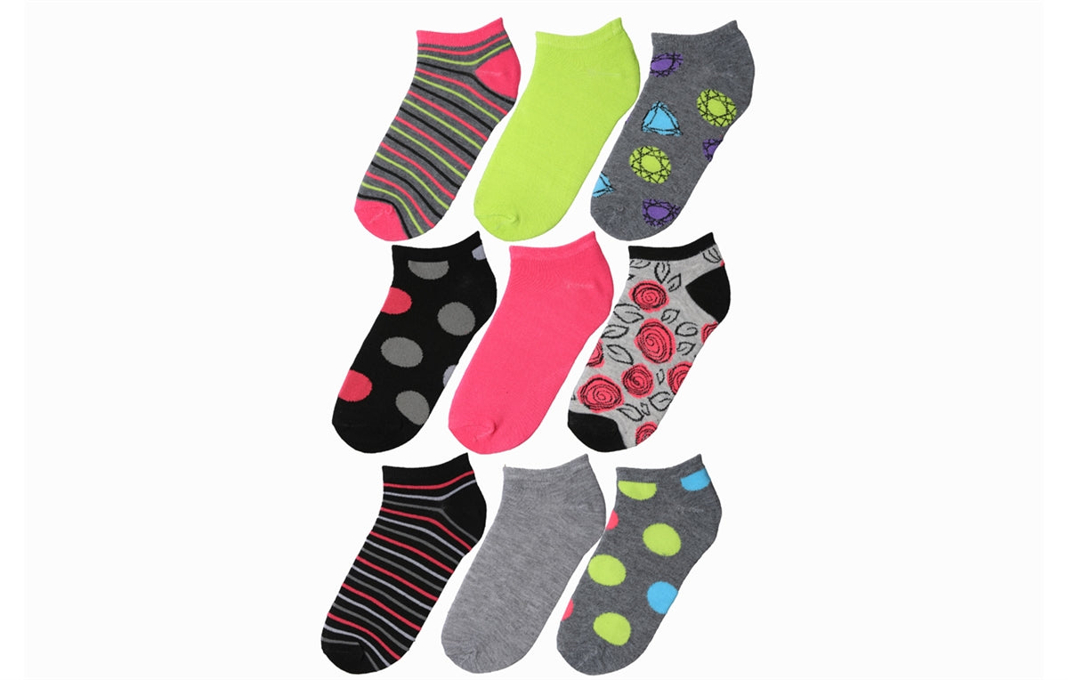 Calcetines tobilleros de mujer, 3 pares