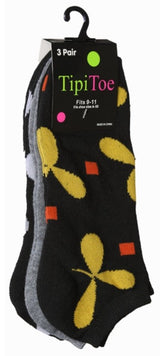 Calcetines tobilleros de mujer, 3 pares