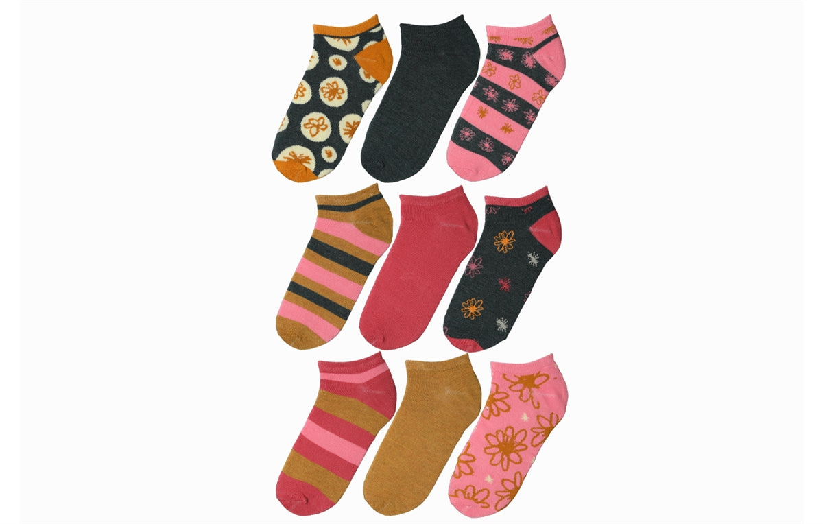Calcetines tobilleros de mujer, 3 pares