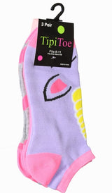 Calcetines tobilleros de mujer, 3 pares