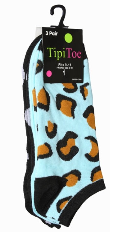 Calcetines tobilleros de mujer, 3 pares
