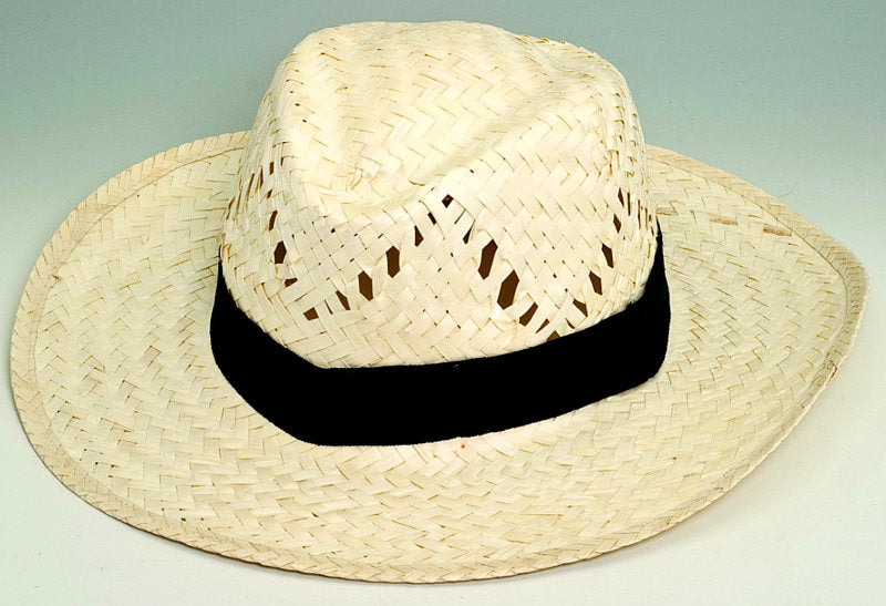 Sombrero fedora de paja de peso pluma
