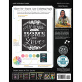 COLORING BOOK CHALK STYLE FAMILY