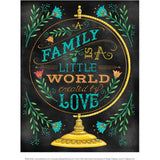 COLORING BOOK CHALK STYLE FAMILY