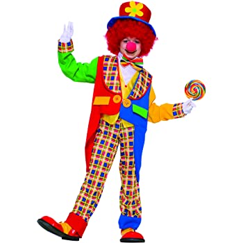 DISFRAZ DE PAYASO DE PUEBLO PARA NIÑO