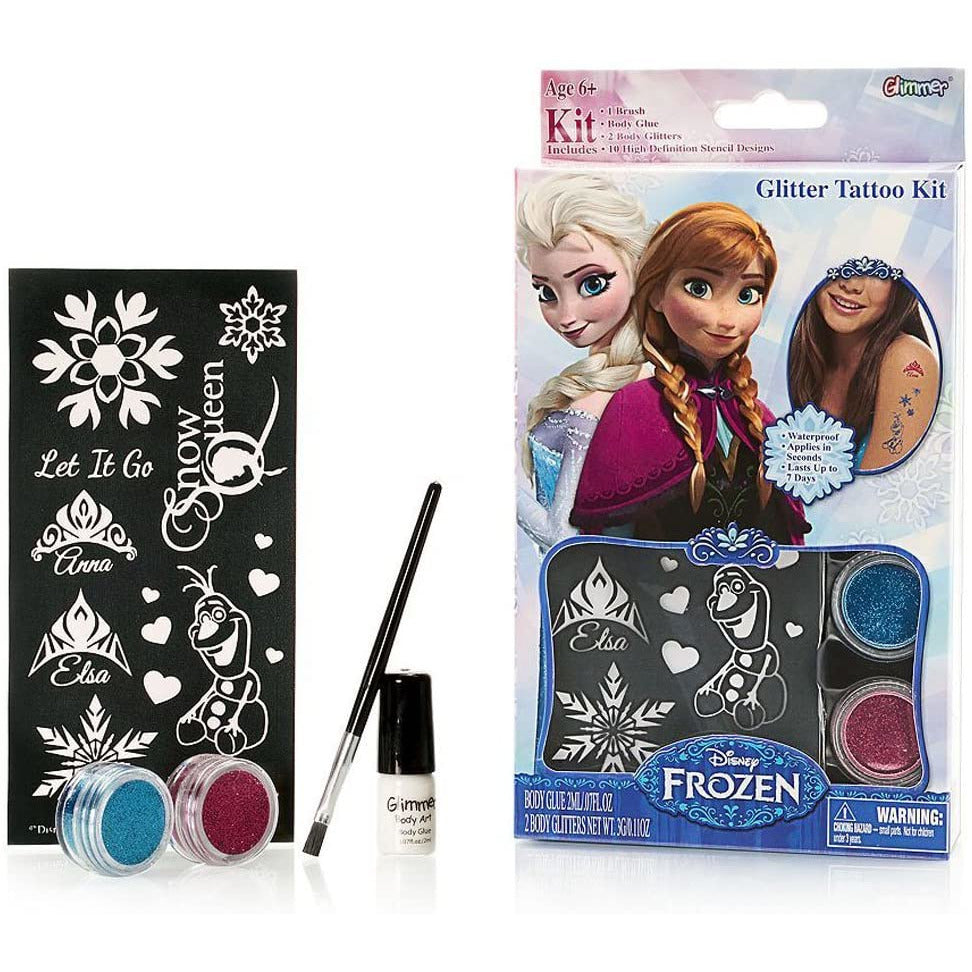 FROZEN GLITTER TATTOO KIT