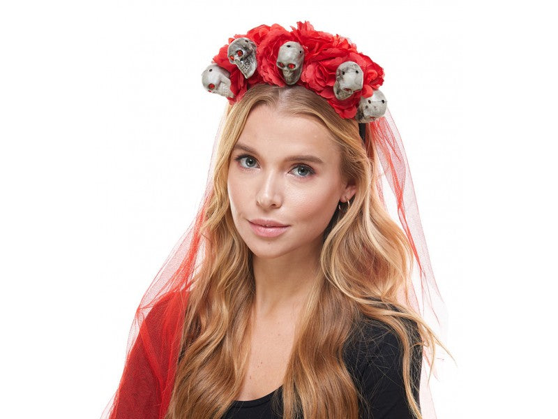 Diadema DOD con velo