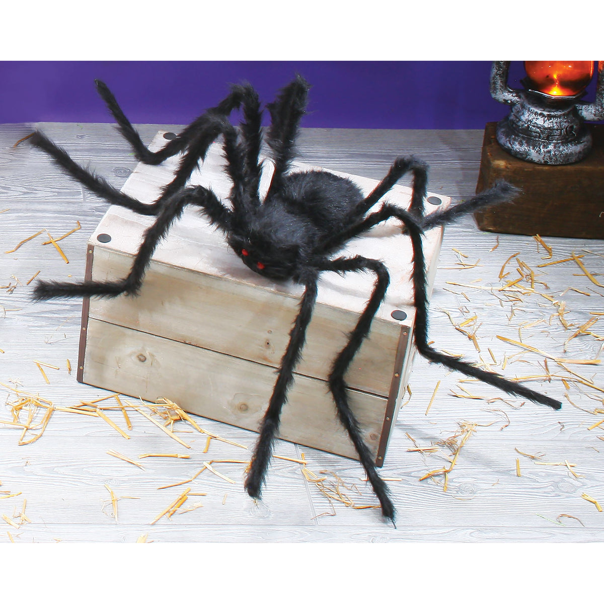 ARAÑA PELUDA POSABLE SURTIDA DE 127 CM