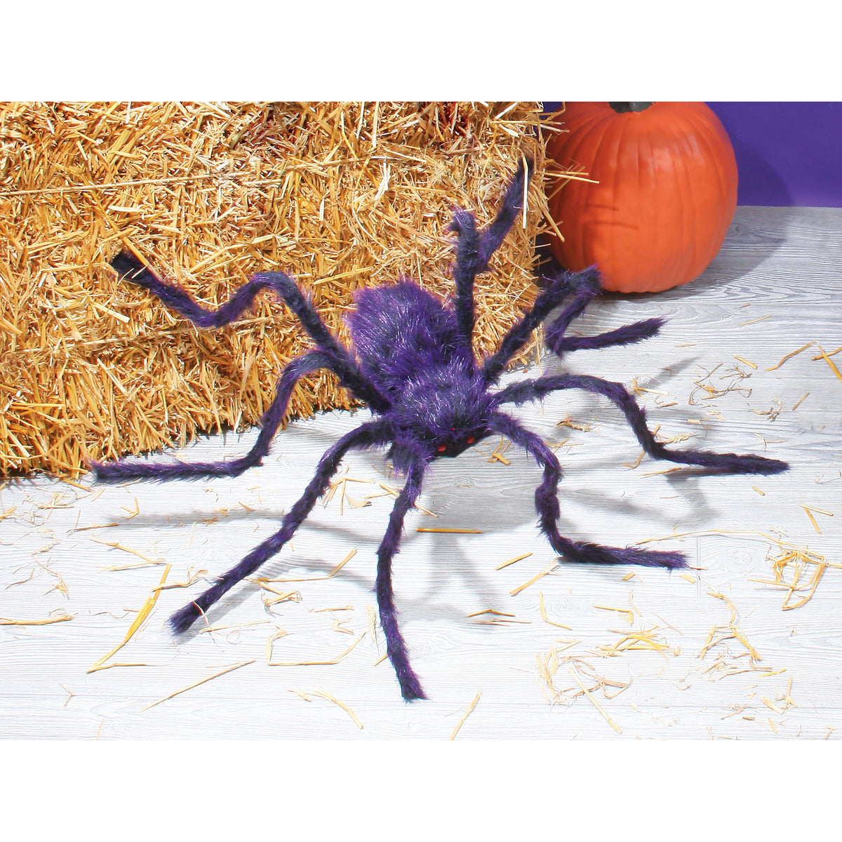 ARAÑA PELUDA POSABLE SURTIDA DE 127 CM