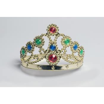CORONA DE REINA DORADA