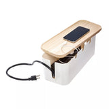 Eco Office Cord Organizer Coconut/Natural