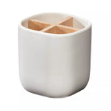Eco Office Divided Ceramic Cup Coconut