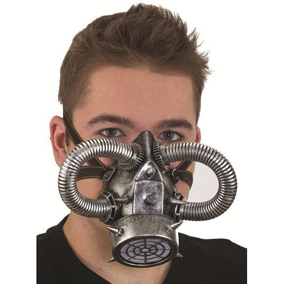 MÁSCARA DE GAS STEAMPUNK DE PLÁSTICO