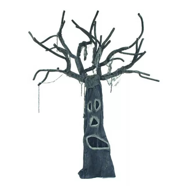Árbol de pie con boca abierta