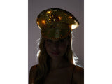 Music festival light up   Gold Hat