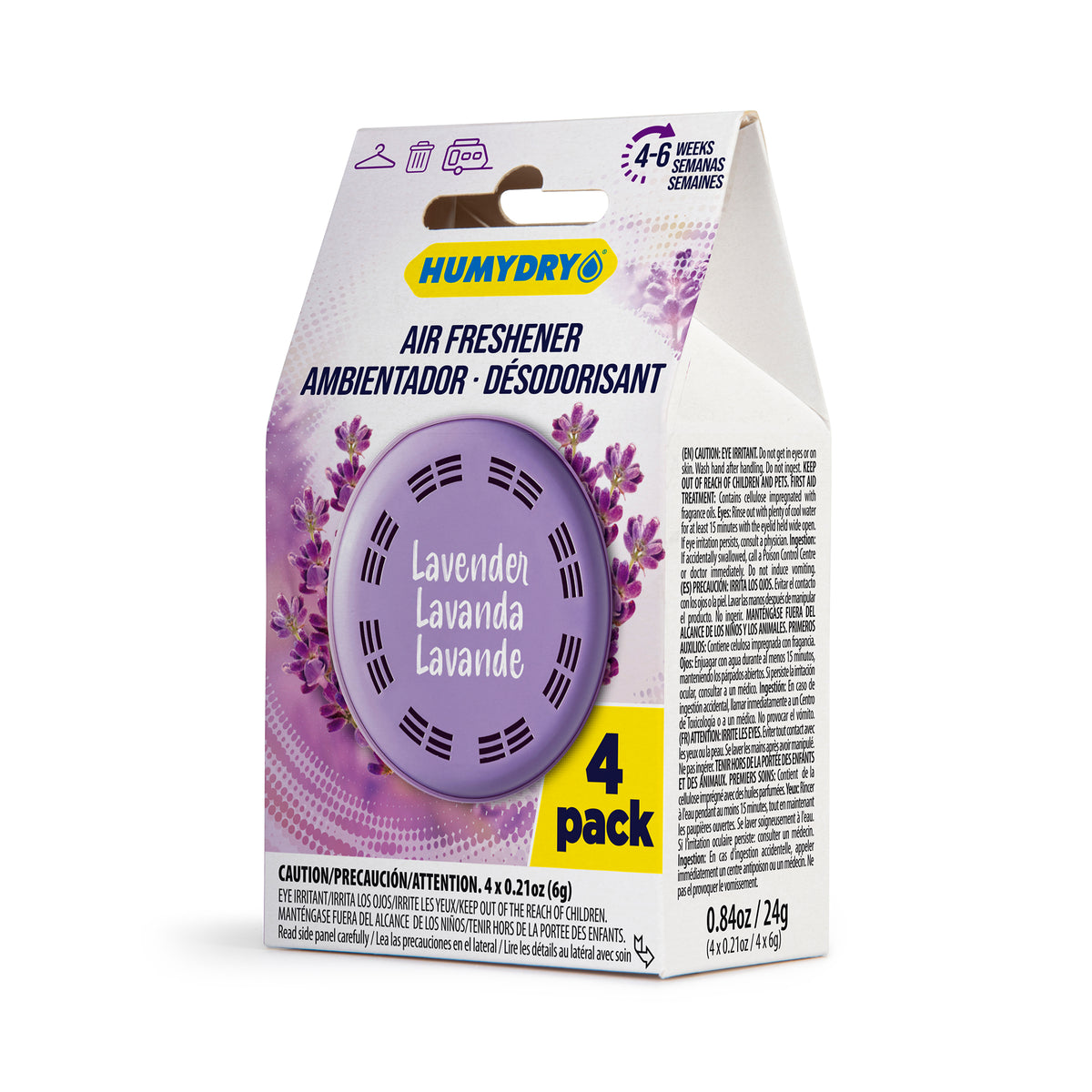 Air Freshener Wardrobe Lavender - Pack 4