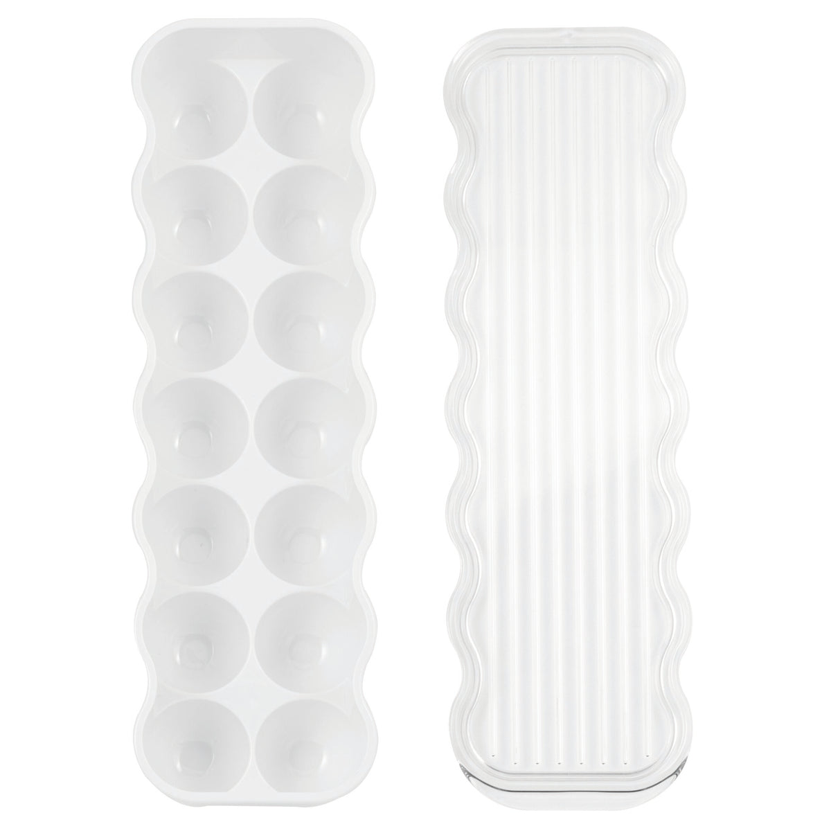 White/Clear Fridge Binz Egg Holder
