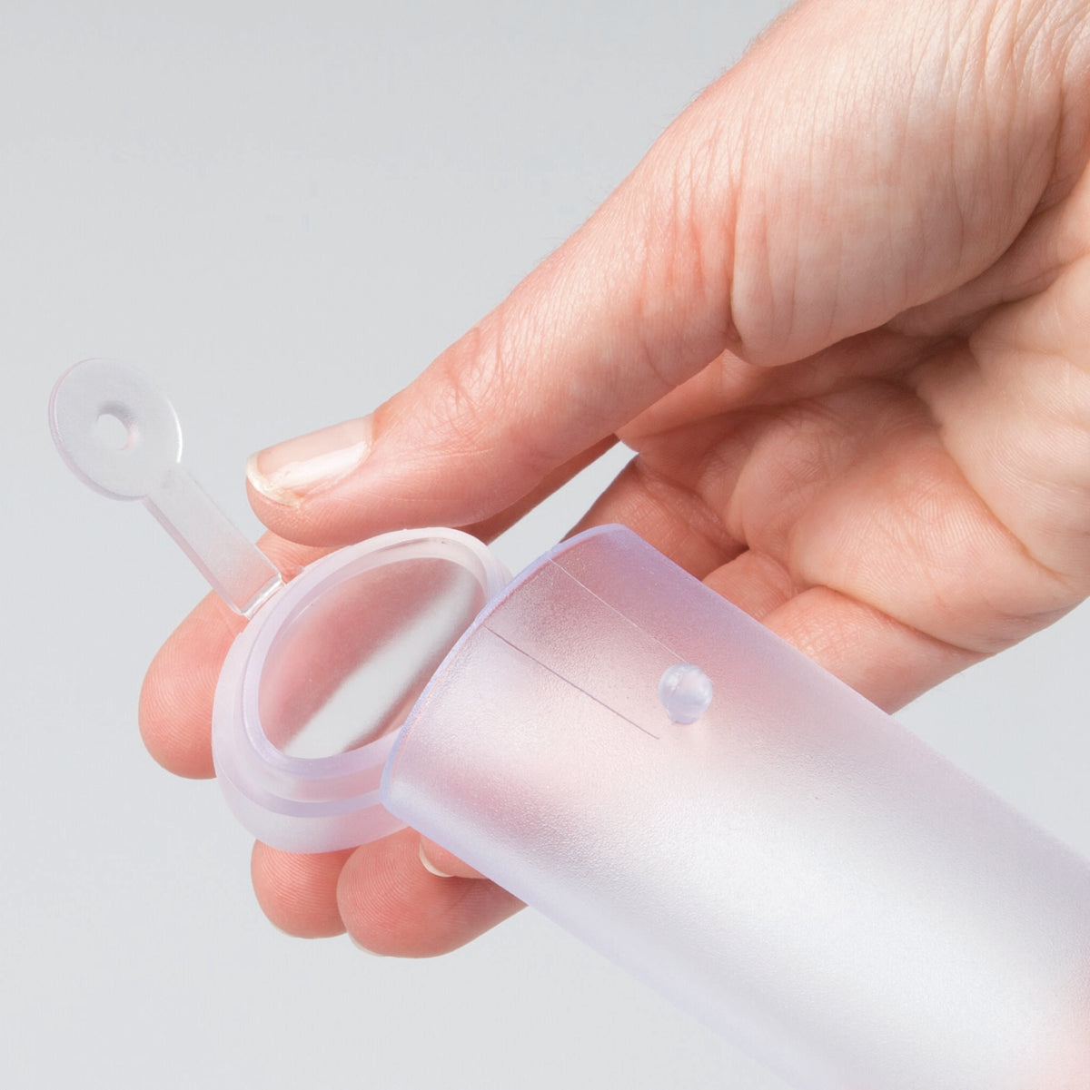 Estuche Transparente Para Cepillo de Dientes Suave Tw