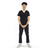 UNIFORME STRECH NEGRO MODELO JOGGER (CORTE AJUSTADO)
